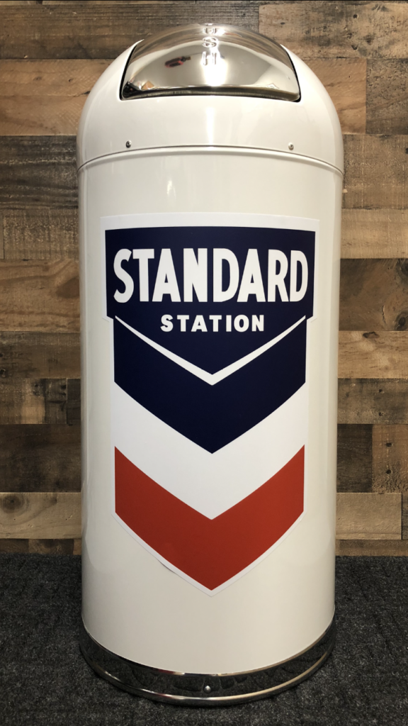 Standard Gasoline Retro Style Trash Can